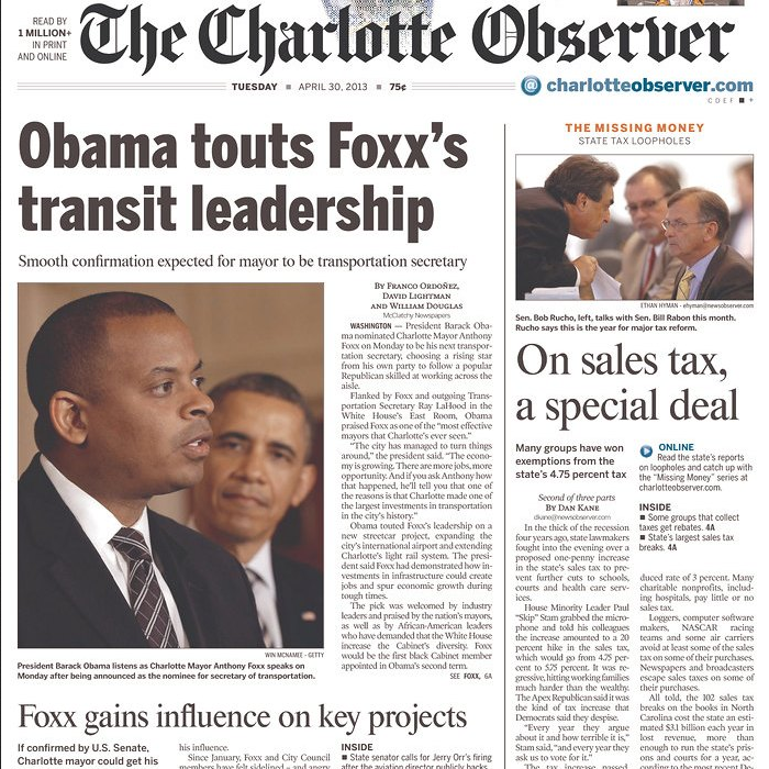 charlotte observer