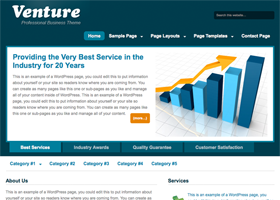 Employer Website | Venture Theme