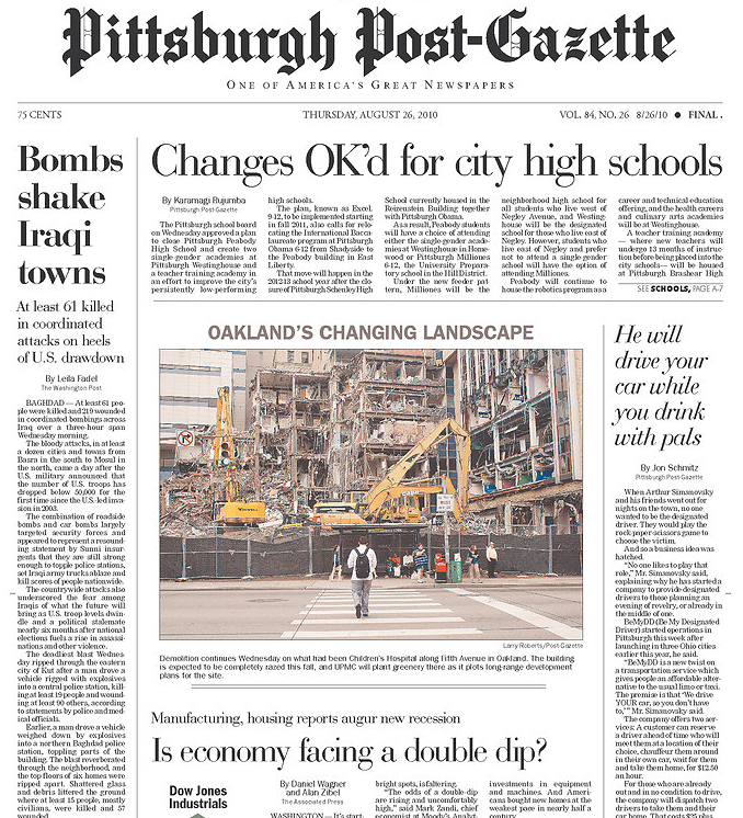 Pittsburgh Post-Gazette Archive 