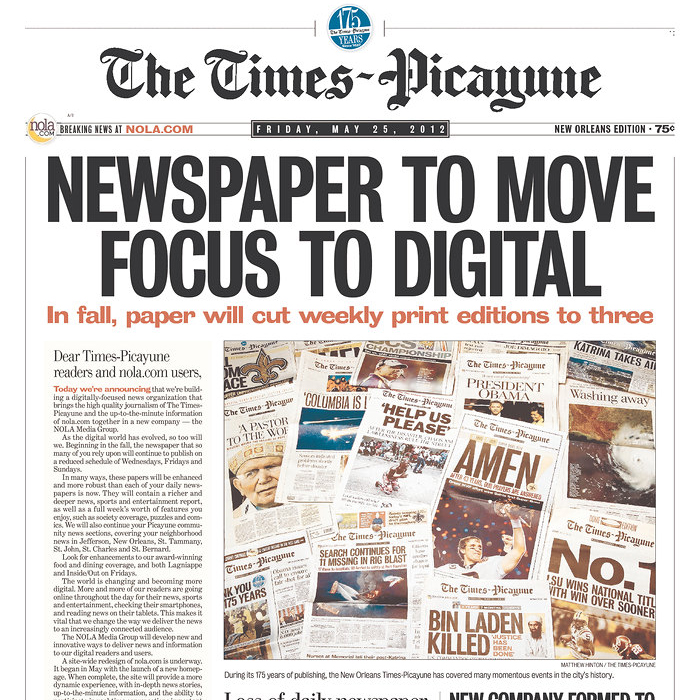 PERM Advertising The Times-Picayune